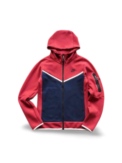 NK TECH FLEECE – BORDEAUX/DARK BLUE (completa)