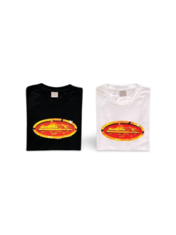 RED GRAFFITI ROUND SHORTSLEVE