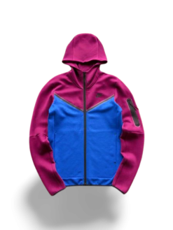 NK TECH FLEECE – PURPLE/BLUE (completa)
